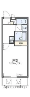 レオパレス川西【2階】の間取り