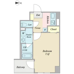HanaVilla【3階】の間取り