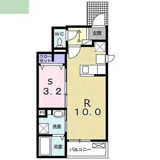 レーヴ・フルリールIII【1階】の間取り