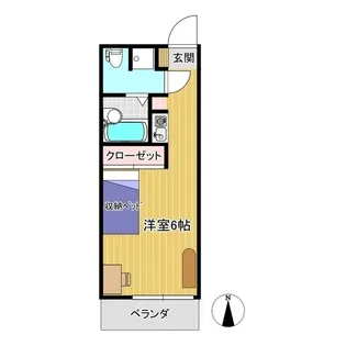 ホワイトプラムIII【2階】の間取り