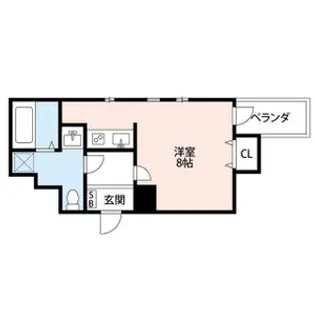 Cherim中村日赤(シェリム)【1階】の間取り