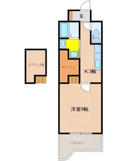 La・joie【4階】の間取り