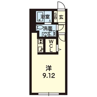 MODULOR熊本【4階】の間取り