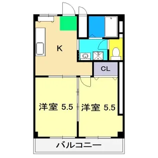 メゾン マルベリ【4階】の間取り