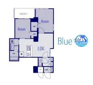 クロシェボーテ弘明寺【6階】の間取り