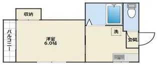 第3鈴木コーポ【1階】の間取り