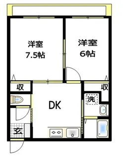 パークハイム相模III【2階】の間取り