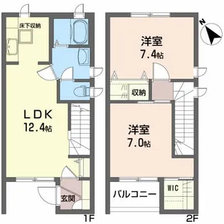 パークヒルズ明石台【1階】の間取り