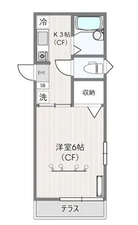 オーレスト【1階】の間取り