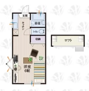 b’CASA多摩センター大塚re-born【2階】の間取り