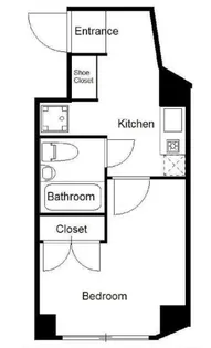 ガラ・ステージ中野【1階】の間取り