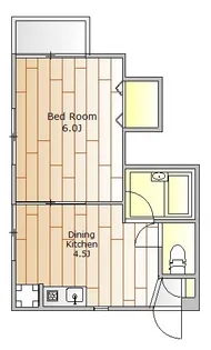 ボヌールT&M【1階】の間取り