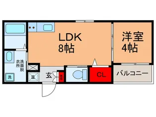 YSmaisonGRACE【2階】の間取り