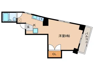 セゾン覚王山【4階】の間取り
