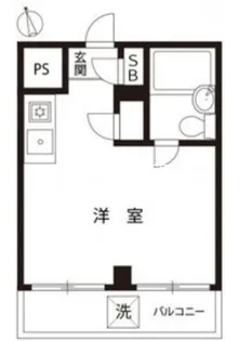 フラームメゾン調布【4階】の間取り