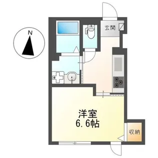 アプリコットE【1階】の間取り