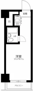 五反田ダイヤモンドマンション【6階】の間取り
