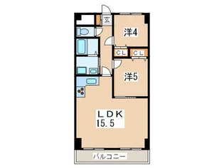コンフォリアたまプラーザ【4階】の間取り