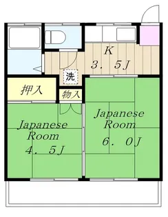 コスモパルII【1階】の間取り