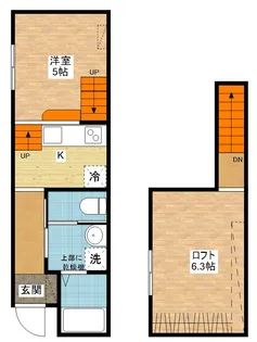 シジエム【2階】の間取り