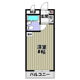 エスティライフ富田林【5階】の間取り