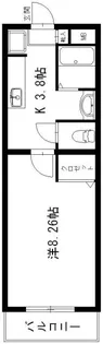 アルト【3階】の間取り