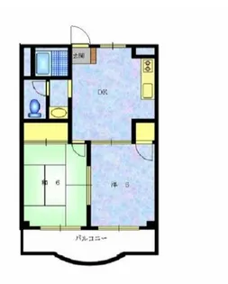 原宿石井第1ビル【2階】の間取り