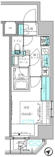 ヴィークブライト駒込【11階】の間取り