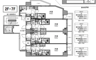 S-RESIDENCE王子west【2階】の間取り