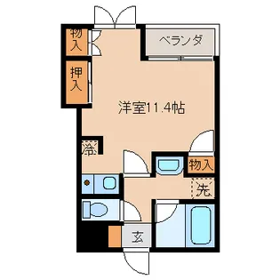 ドレッセ高岡【2階】の間取り