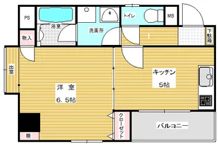アルカディア大井【8階】の間取り
