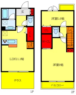 Palstage滝野川の間取り