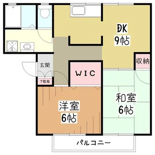 ミヨシハイム【2階】の間取り