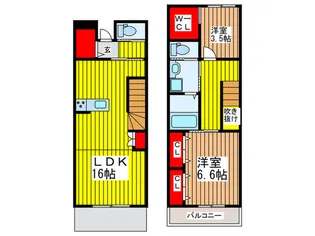La.Rikuの間取り