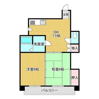 第2あさひビル【2階】の間取り
