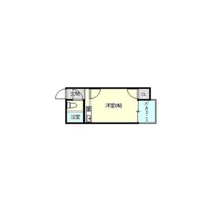 PALMIZIO平野西3【5階】の間取り