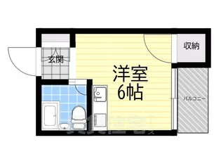 メゾンまどか【1階】の間取り