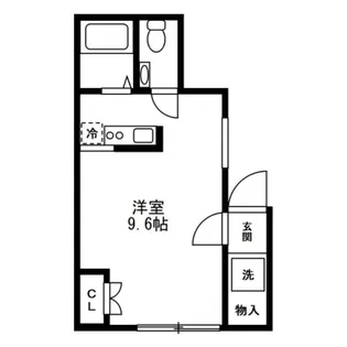 コンフォルト井荻【1階】の間取り
