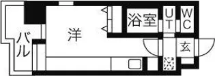 ラヴィータ410【3階】の間取り