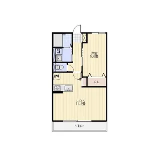 イルフィオーレI【1階】の間取り