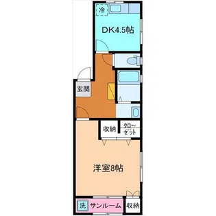 リファイン【1階】の間取り