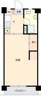 行徳マンション【2階】の間取り