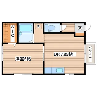 カリヨンコート【1階】の間取り
