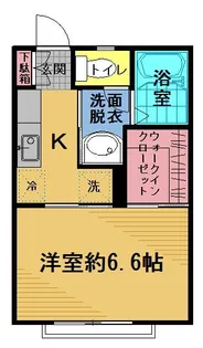 グランシードK【2階】の間取り