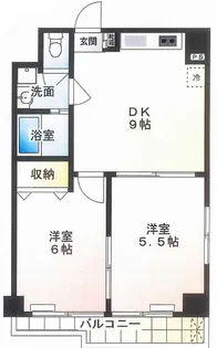 セイコーガーデン大塚【4階】の間取り
