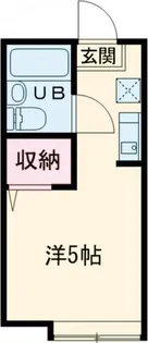 ウィング金町【1階】の間取り