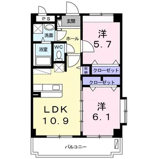sea’s RUO【2階】の間取り