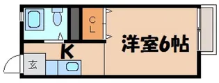 サンハイツ住田A棟【1階】の間取り