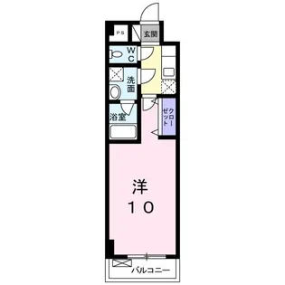 チェリーテラス【3階】の間取り