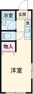 さつきハイツ【1階】の間取り
